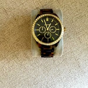 Tortoise Fossil Watch